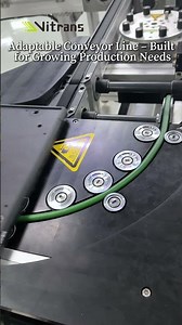 Pallet System Conveyors Strengthen Factory Process Stability #conveyor #machine #cnc #factory