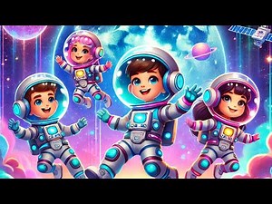 Dancing in Space! 🌟🚀 Fun Kids Song & Adventure!