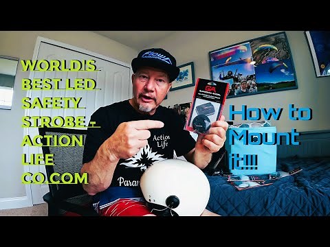 Action Life - Guardian Angel LED Safety Strobe - How to Mount Your Device