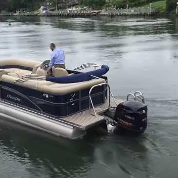 Our Newest Boat: Manitou Tritoon