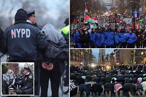 Anti-Israel protesters target NYC cancer hospital for ‘complicity in genocide’ as terrified Jewish resident says ‘I thought I was in Germany in 1939’