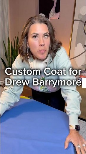 Making Drew Barrymore a Custom Quilted Jacket! #quilting