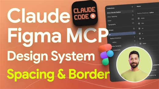 Claude + Figma MCP Design System — 03 | Spacing Border Radius | Uğur A.