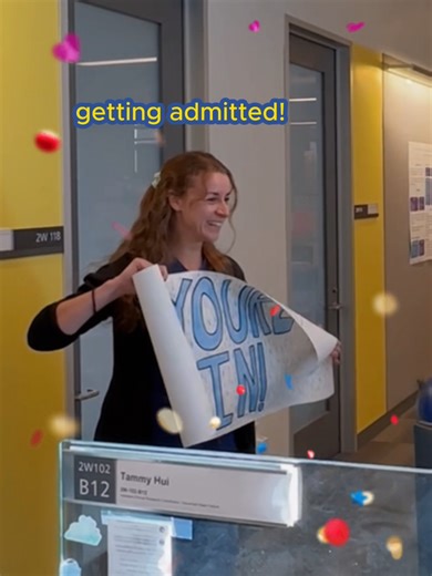 Surprise!!! Come behind the scenes with us as we surprise a current clinical research coordinator with his acceptance to UC San Diego School of Medicine! 🩺🎉 School of Medicine admit Cameron's supervisor at the UC San Diego Altman Clinical and Translational Research Institute (ACTRI), Bahman Ghannadian, MD (administrative vice chair of cardiovascular clinical research), assisted the Office of Admissions with sharing the great news in person. ⭐️ MS4 Lexi MacDonald, who interviewed Cameron during