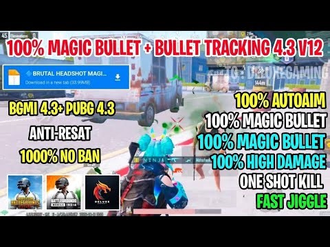 BGMI MAGIC BULLET CONFIG 4.3 | BGMI NO RECOIL CONFIG 4.3 | BGMI 4.3 NO RECOIL OBB | BGMI NO RECOIL