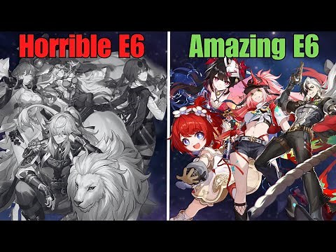 We ranked every E6 in HSR!