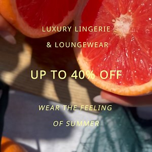 Summer Sale | 40% off Luxury Lingerie | Fleur of England