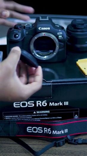 The Perfect Camera? Canon R6 Mark III Unboxing & First Look