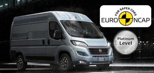 Fiat Ducato: è il furgone più sicuro di tutti per Euro NCAP [VIDEO]