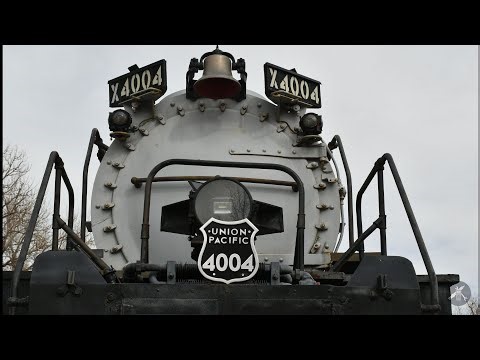 Union Pacific Big Boy 4004 Huge Steam Locomotive - Walk Around - Cheyenne, WY