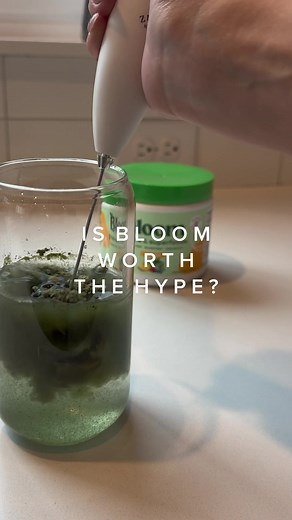 they asked for my honest opinion 😳 have you tried it yet? What do you think? #bloom #viralproducts #tiktokmademebuyit #bloompartner #honestreview #healthy #healthygirl #thatgirl #thatgirlaesthetic #greensdrinkreview does bloom taste good? How does bloom taste? What does bloom taste like? Is bloom worth the hype?@Bloom Nutrition