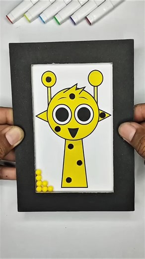 brainrot play on Instagram: "Sprunki Simon Sigma Boy Cardboard Pinball Game #art #diy #sprunki #feedshorts #incredibox craft"