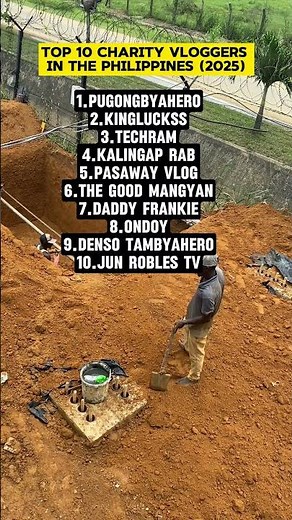 Top 10 Charity Vloggers in the Philippines (2025) #wealth #vloggers #millionaire