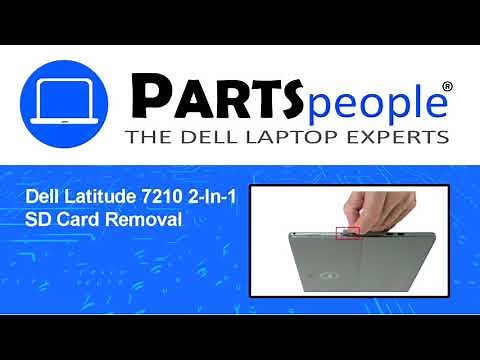 Dell Latitude 7210 2-In-1 (T04J002) SD Card How-To Video Tutorial