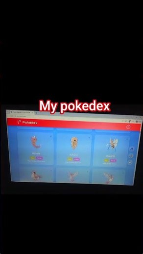 my pokedex which I made with the help of html ,css , javascript #shorts # website #pokemon