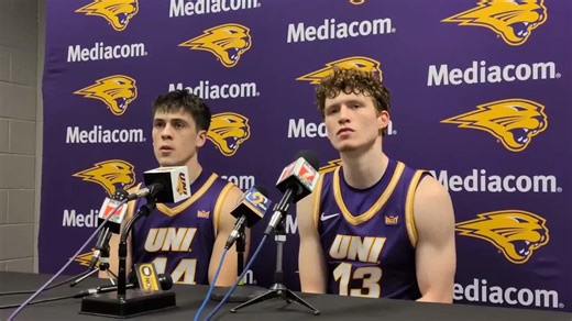 Tristan Smith, Will Hornseth on UNI basketball's win over Drake