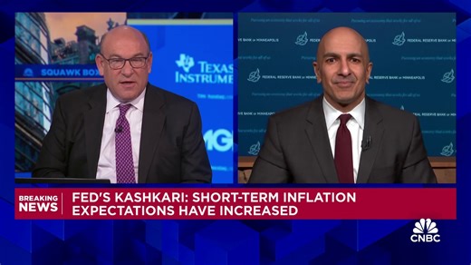 Watch CNBC's full interview with Minneapolis Fed President Neel Kashkari