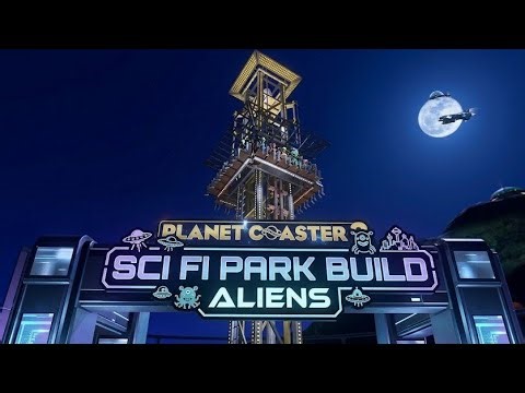 Planet Coaster 2 - Aliens theme Park Phase 9