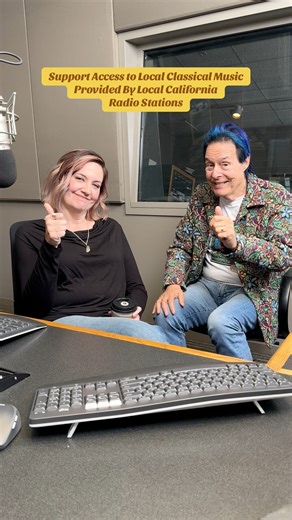 Support access to local classical music provided by local California radio stations! 📻 When you tune into Classical California KDFC in Northern California or Classical California KUSC in Southern California, not only do you hear wonderful classical music, our radio hosts bring you closer to the music in a way you’ll only find here on Classical California. 🎶 Help us continue to bring our communities closer to the music by donating at kdfc.com or kusc.org or by calling 1-800-421-1717. 🫶 #classi