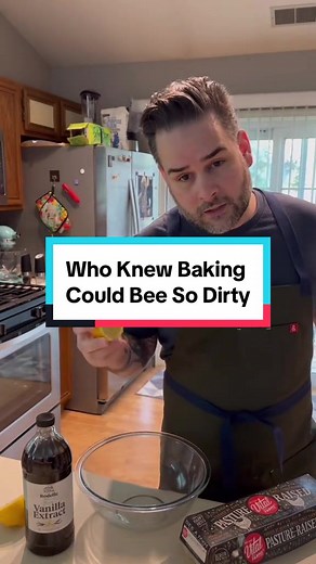 I forgot I made this dirty baking TikTok 1 year ago today. Beware - It bee spicy. #baking #fyp #onthisday