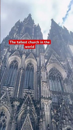 Köln Cathedral in 4K 🇩🇪 | Stunning Gothic Masterpiece #Shorts #colognecathedral