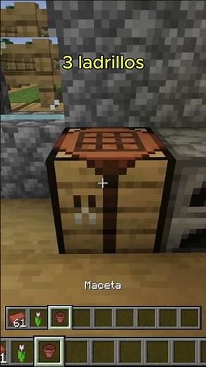Así se crean macetas en Minecraft 🌱