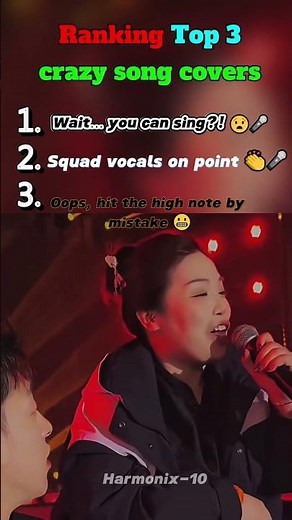Ranking Top 3crazy song covers