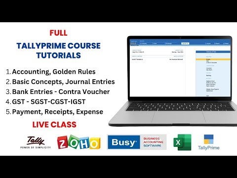 TallyPrime Full Course Training