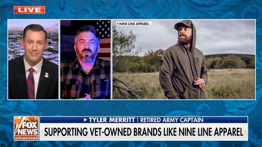 Watch our CEO and Founder Tyler Merritt on FOX News with our Black Friday / Cyber Monday deals. | Nine Line Apparel