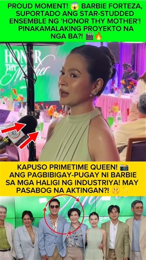 BARBIE FORTEZA, HINDI MAITAGO ANG SAYA! PROUD SA ACTING ENSEMBLE NG 'HONOR THY MOTHER'! 😱🎬