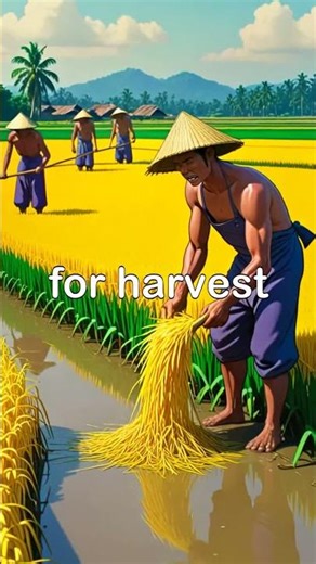 🌾💧 From Seed to Bowl: How Rice Grows 🌱🍚☀️