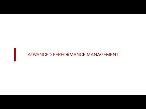 Strategic Professional exams: Advanced Performance Management (APM)
