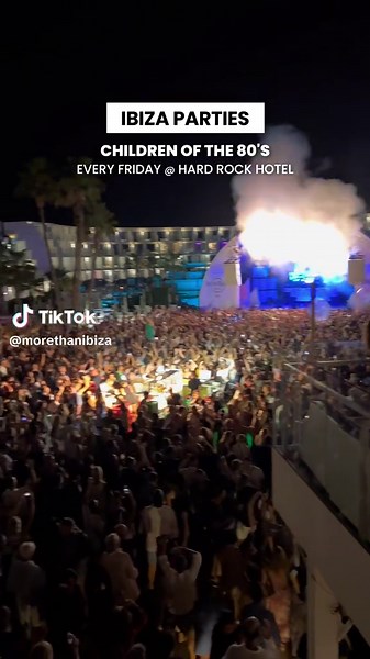 🔥The iconic 80s and 90s are coming back! 🛼Children of the 80's will be back again this year, every Friday at the Hard Rock Hotel Ibiza. 😎Are you ready to rock? TAG your friends! 🎟️ BUY TICKETS at the link in Bio ✅ Save this post to add to your Party List #Ibiza2023 #HardRockHotelIbiza #HRHIbiza #Childrenofthe80s #PlayadenBossa #IbizaParty #Eivissa #Eiffel65 #ibiza #morethanibiza