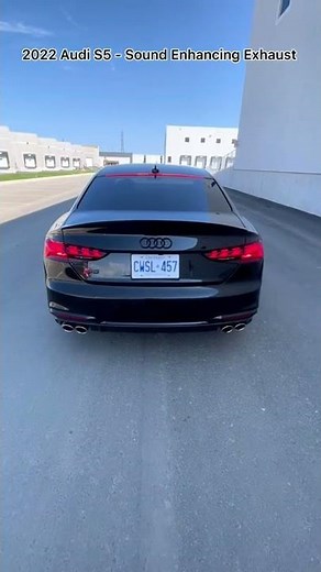 2022 B9.5 Audi S5 - Factory Sound Enhancing Exhaust (Cold Start, Revs, Flybys etc.)