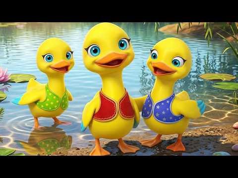Một Con Vịt - Nhạc Thiếu Nhi - Hoạt Hình 4K Vịt Con Vui Nhộn