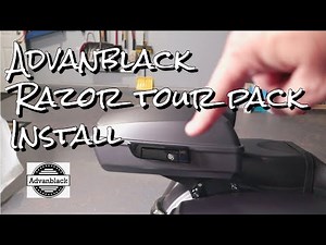 Advanblack Razor Tour Pack Install