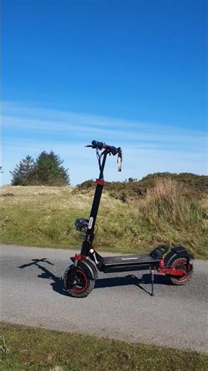 iscooter ix5s out in the hills