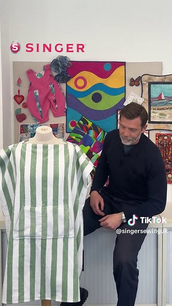 Create a Stylish Beach Robe from a Beach Towel