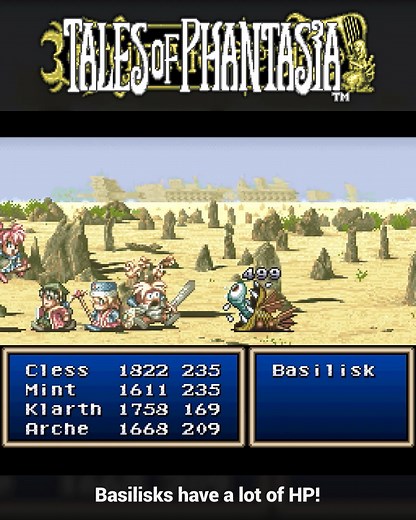 107K views · 2K reactions | Fighting a Basilisk in Tales of Phantasia (SNES) | FantasyAnime | Facebook