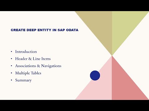 Create Deep Entity in SAP OData | Association & Navigation Property | 100% Practical Guide