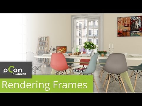Rendering single frames | pCon.planner Tutorial