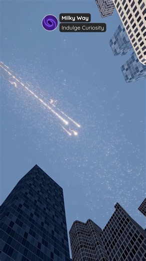 Meteoroid Breakup Sim with Real Physics #shorts #science #space #milkyway