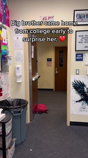 Surprise Reunion: Brother's Heartwarming Homecoming