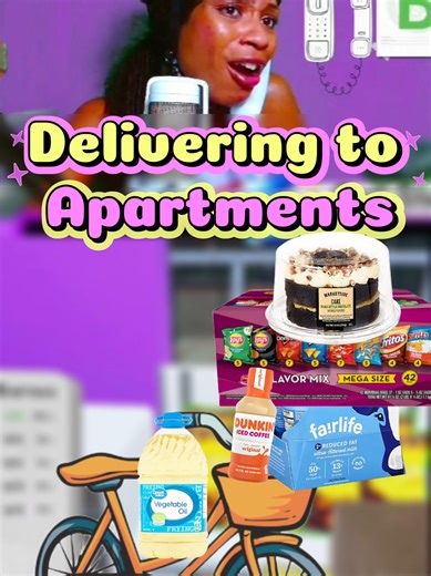 Delivering to APARTMENTS be like... Supermarket Simulator got me STRESSED #relatable #funny #roleplay #simulatorgames #gamingclips