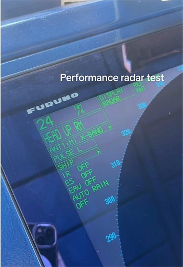 Test Performa Radar Kapal Sanus 102 - Ganti Magnetron?