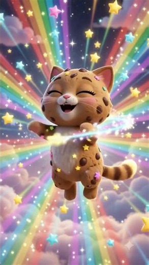 🐱⭐ Cookie Moon Cat Dances with the Stars! 🌈 Bedtime Nursery Rhyme