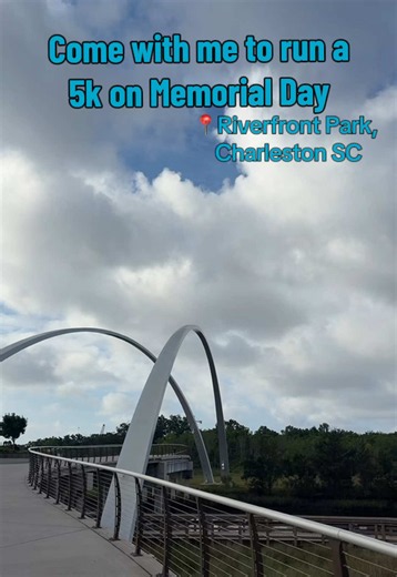 North Charleston Riverfront Park — definitely one of my favorite Charleston running spots ✨ #CharlestonSC #5KRun #RunningTikTok #RunWithMe #FitnessLifestyle