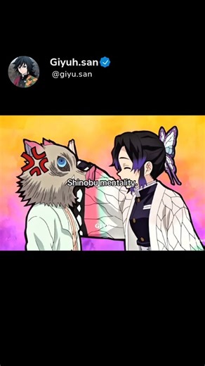 Gɪʏᴜ 🌊 on Instagram: "She loves trolling giyu 😹 Shinobu Kocho is the Insect Hashira of the Demon Slayer Corps, known for her constant, gentle smile which masks an intense, deep-seated rage and hatred for demons who slaughtered her family. Lacking the physical strength to decapitate demons, she compensates with superhuman speed, agility, and extensive medicinal knowledge, using a specialized, needle-like sword to inject lethal wisteria poison. Her ultimate sacrifice, saturating her body with po