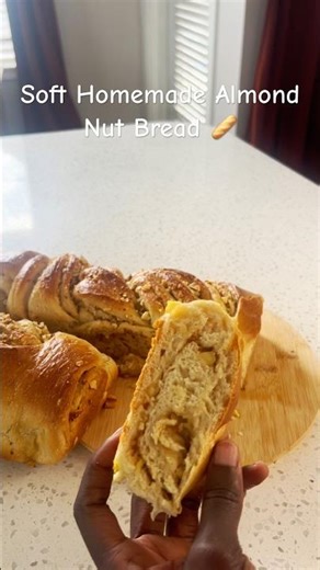Easy Homemade Almond Nut Bread | Soft & Buttery Recipe