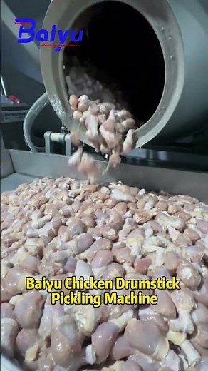 Vacuum Tumbler in Action: Marinating Chicken Drumettes Efficiently
